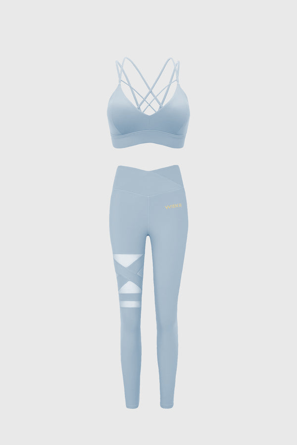 Suit Yourself Sports Bra + Mesh Legging | WISKII ACTIVE